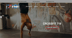 Desktop Screenshot of crossfit719.com