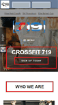 Mobile Screenshot of crossfit719.com